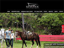 Tablet Screenshot of gunstockranch.com